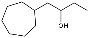 1-cycloheptylbutan-2-ol Struktur