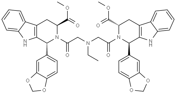 Tadalafil Impurity 33 Struktur