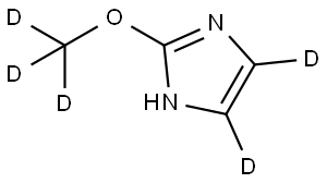 2-(methoxy-d3)-1H-imidazole-4,5-d2|