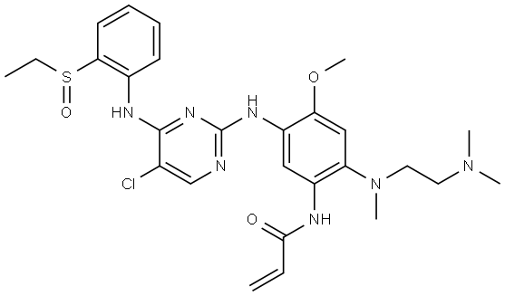 ALK/EGFR-IN-1 Struktur