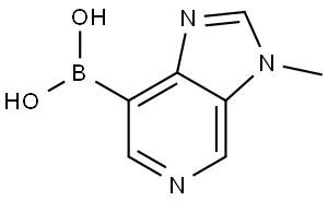 3-Methyl-3H-imidazo[4,5-c]pyridine-7-boronic Acid Struktur
