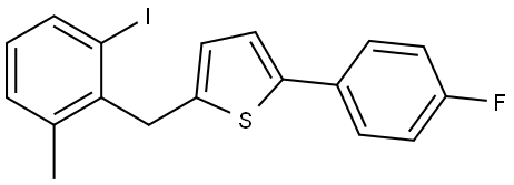 Canagliflozin Impurity 2 Struktur