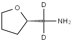 (S)-Tetrahydrofurfurylamine-d2 Structure