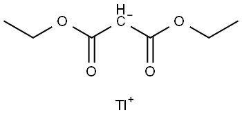 DIETHYL MALONATE THALLIUM (I) SALT Struktur