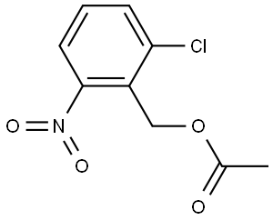 Benzenemethanol, 2-chloro-6-nitro-, 1-acetate