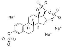ESTRIOL TRISULFATE TRISODIUM SALT, 100940-55-4, 結(jié)構(gòu)式