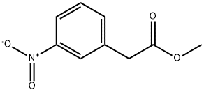 Methyl 3-nitrophenylacetate Structure
