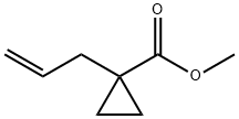 Cyclopropanecarboxylic acid, 1-(2-propenyl)-, methyl ester (9CI) Structure