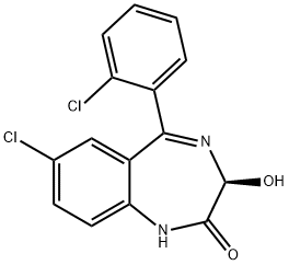 (S)-Lorazepam Struktur