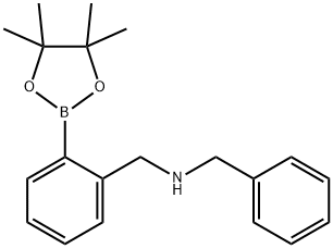 2-(N-BENZYLAMINOMETHYL)PHENYLBORONIC ACID, 1150271-53-6, 結(jié)構(gòu)式