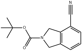 tert-butyl 4-cyanoisoindoline-2-carboxylate, 1165876-20-9, 結(jié)構(gòu)式