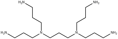 TETRAKIS(3-AMINOPROPYL)-1,3-PROPANEDIAMINE Struktur