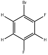 1‐ブロモ‐2,4‐ジフルオロベンゼン‐D3 化學(xué)構(gòu)造式