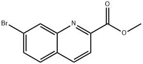 7-Bromoquinoline-2-carboxylic acid methyl ester Structure