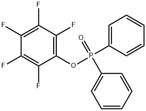 PENTAFLUOROPHENYL DIPHENYLPHOSPHINATE Structure
