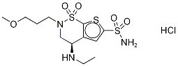 BRINZOLAMIDE HYDROCHLORIDE Struktur