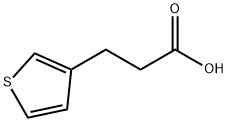 3-THIEN-3-YLPROPANOIC ACID Struktur
