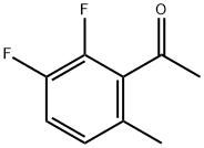 2',3'-Difluoro-6'-methylacetophenone Struktur