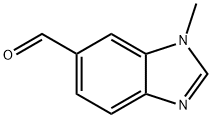 1H-Benzimidazole-6-carboxaldehyde, 1-methyl- (9CI) Struktur