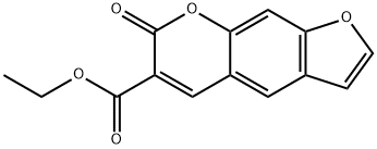 ethyl 7-oxo-7H-furo[3,2-g][1]benzopyran-6-carboxylate , 20073-24-9, 結(jié)構(gòu)式