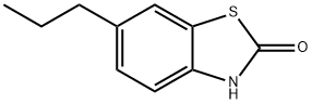 2(3H)-Benzothiazolone,6-propyl-(9CI) Struktur