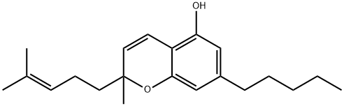 cannabichromene Struktur