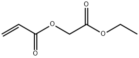 Acryloyloxyacetic acid ethyl ester Struktur