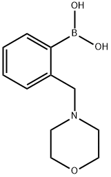 2-(嗎啉甲基)苯基硼酸, 223433-45-2, 結(jié)構(gòu)式