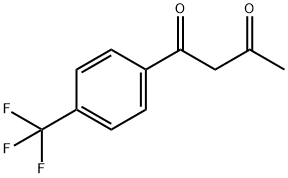 1-(4-TRIFLUOROMETHYLPHENYL)BUTANE-1,3-DIONE Structure