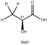 SODIUM L-LACTATE-3,3,3-D3 Struktur