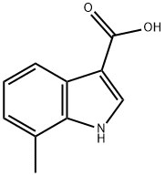 7-METHYLINDOLE-3-CARBOXYLIC ACID Structure