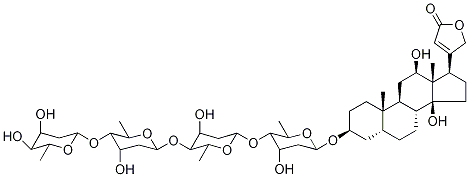 DIGOXIGENIN-TETRA-DIGITOXOSIDE Struktur
