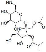 Sucrose acetate isobutyrate Struktur