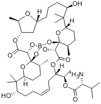 boromycin Struktur