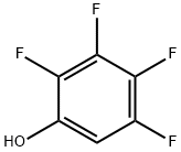 2,3,4,5-テトラフルオロフェノール 化學(xué)構(gòu)造式