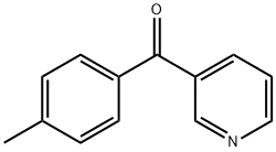 (4-甲基苯基)-3-吡啶基-甲酮, 34950-04-4, 結(jié)構(gòu)式