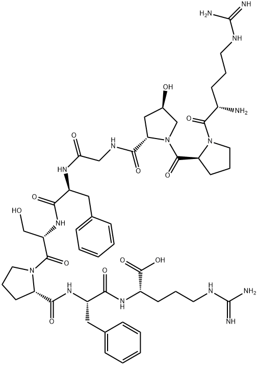 (HYP3)-BRADYKININ, 37642-65-2, 結(jié)構(gòu)式