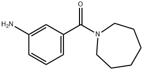 (3-AMINOPHENYL)(1-AZEPANYL)METHANONE Structure