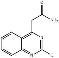 2-(2-氯喹唑啉-4-基)乙酰胺, 425638-74-0, 結(jié)構(gòu)式