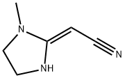Acetonitrile, (1-methyl-2-imidazolidinylidene)-, (2E)- (9CI) Struktur