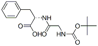 (叔丁氧羰基)甘氨酰-L-苯丙氨酸 結(jié)構(gòu)式