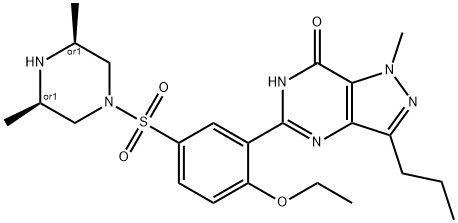 Methisosildenafil Structure