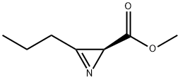 2H-Azirine-2-carboxylicacid,3-propyl-,methylester,(2S)-(9CI) Struktur