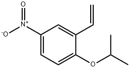 1-異丙氧基-4-硝基-2-乙烯基苯 結構式