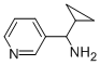 3-Pyridinemethanamine,alpha-cyclopropyl-(9CI) Struktur