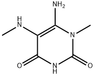6-AMINO-1-METHYL-5-(METHYLAMINO)URACIL|6-AMINO-1-METHYL-5-(METHYLAMINO)URACIL
