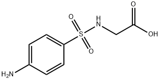 (4-AMINO-BENZENESULFONYLAMINO)-ACETIC ACID Struktur