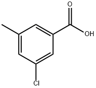 3-氯-5-甲基苯甲酸, 56961-33-2, 結(jié)構(gòu)式