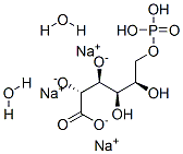 (2R,3S,4R,5R)-2,3,4,5-四羥基-6-(膦酰氧基)己酸鈉二水合物, 57775-17-4, 結(jié)構(gòu)式
