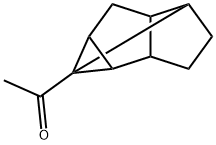 Ethanone, 1-(hexahydro-1,2,4-methenopentalen-1(2H)-yl)- (9CI) Struktur